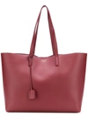 Saint Laurent Rive Gauche Shoulder Bag - Red In Red