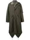 YOHJI YAMAMOTO LONG LENGTH MILITARY COAT