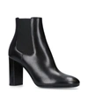 SAINT LAURENT LEATHER LOULOU ANKLE BOOTS 95,15015166