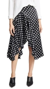 CAROLINE CONSTAS FLOUNCE SKIRT