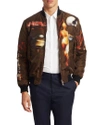 GIVENCHY GRAPHIC PRINT BOMBER JACKET,1000072209867