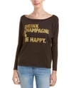 CHASER HAPPY CHAMPAGNE TOP,714232459986