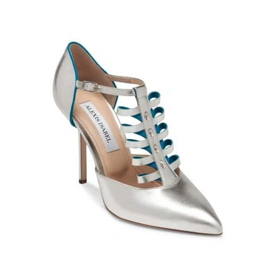 Alexis Isabel Alter Ego Metallic Leather Pumps