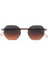 MYKITA octagonal frame sunglasses