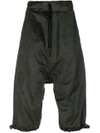 LOST & FOUND LOST & FOUND RIA DUNN DROPPED CROTCH TROUSERS - BLACK