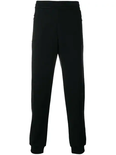 Giorgio Armani Lounge Trousers In Blue