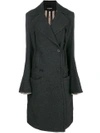 ANN DEMEULEMEESTER DOUBLE BREASTED COAT