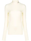 CALVIN KLEIN 205W39NYC TURTLE-NECK FITTED TOP