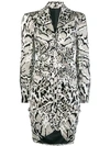 ROBERTO CAVALLI ROBERTO CAVALLI ANIMAL PRINT SHIRT DRESS - NEUTRALS