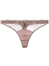 FLEUR OF ENGLAND Signature lace thong