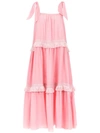 CLUBE BOSSA CLUBE BOSSA PANELLED PEGGY MIDI DRESS - PINK