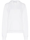 CALVIN KLEIN JEANS EST.1978 CALVIN KLEIN JEANS EST. 1978 PRINTED LONG SLEEVE COTTON HOODIE - WHITE