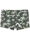 TRACK & FIELD PRINTED SWIMMING TRUNKS