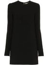 SAINT LAURENT CREPE MINI DRESS