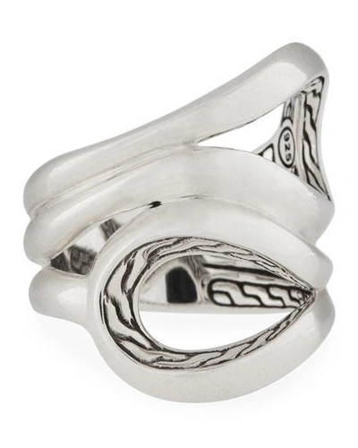 John Hardy Classic Chain Sterling Silver Ring