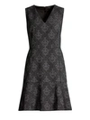 KOBI HALPERIN Karla V-Neck Shift Dress