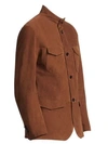 SAKS FIFTH AVENUE COLLECTION Suede Field Jacket