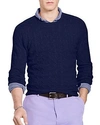 POLO RALPH LAUREN CASHMERE CABLE-KNIT SWEATER,710613099001