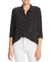 Rails Kate Silk Button Down Blouse In Twinkle