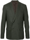 KOLOR KOLOR DOUBLE-BREASTED FITTED BLAZER - GREEN