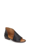Free People Mont Blanc Asymmetrical Sandal In Black