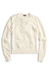 JCREW ARIEL POINTELLE SWEATER,J6306