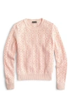 JCREW ARIEL POINTELLE SWEATER,J6306