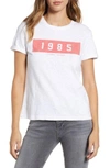 TOMMY JEANS BOLD 1985 TEE,DW04765