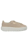 Puma Sneakers In Beige