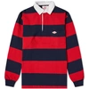 BATTENWEAR Battenwear Stripe Pocket Rugby Shirt,FW18501A-NRS3