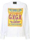 GVGV G.V.G.V. HYSTERIC GLAMOUR × G.V.G.V. PRINTED HOODIE - WHITE