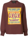 GVGV HYSTERIC GLAMOUR × G.V.G.V. printed sweatshirt