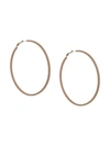 GVGV G.V.G.V. COLOUR HOOP EARRINGS - NEUTRALS