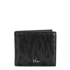 DIOR TRIBAL EMBOSSED LEATHER WALLET