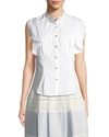 TEMPERLEY LONDON SUNRAY YOKE SHIRT,1000078292979