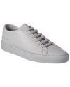 Common Projects Grey Original Achilles Low Sneakers In Grey