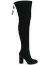 STUART WEITZMAN OVER-THE-KNEE HEELED BOOTS