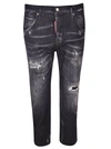 DSQUARED2 COOL GIRL CROPPED JEANS,10670400