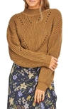 ASTR CARLY CROP SWEATER,ACT13737