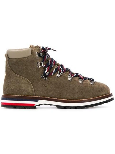 Moncler Peak Hiking Boots In Brown