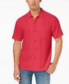 TOMMY BAHAMA MEN'S WEEKEND TROPICS SILK SHIRT, CREATED FOR MACY'S