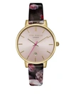 DOLCE & GABBANA KATE STAINLESS STEEL AND LEATHER STRAP WATCH,0400099301800