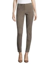 LAFAYETTE 148 VELVETY STRETCH SUEDE TRIBORO PANT,0400097485965