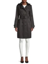 CALVIN KLEIN Double-Breasted Trench Coat,0400099283115