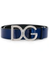 DOLCE & GABBANA LOGO BUCKLE BELT