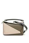 LOEWE MULTICOLOR LEATHER PUZZLE BAG,10670922