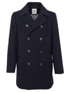 ELEVENTY DOUBLE BREASTED COAT,10670989