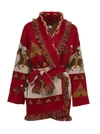 ALANUI EMBROIDERED BELTED CARDIGAN,10670883