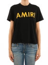 AMIRI BLACK AMIRI T-SHIRT,10670037