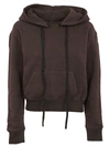 BEN TAVERNITI UNRAVEL PROJECT CROPPED HOODIE,10671103